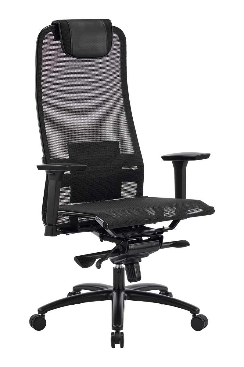 Кресло для руководителя Everprof Дэко блэк люкс / Deco Black Lux