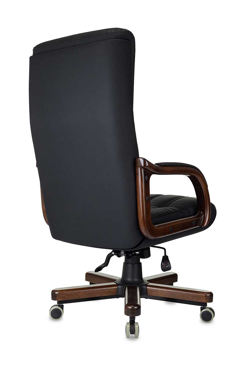 Кресло руководителя Бюрократ T-9932Walnut кожа