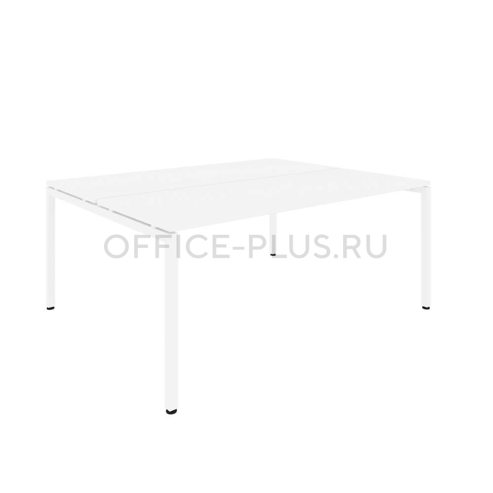 Рабочая станция 2 места Стил на металлокаркасе 11180x2+11102