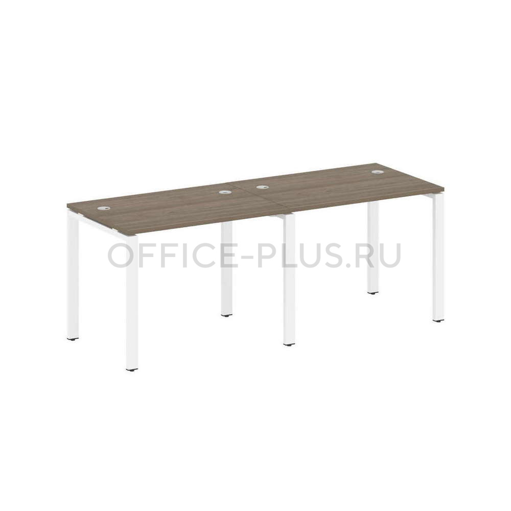 Рабочая станция 2 места Metal System Style на металлокаркасе БП.СМ-2.1