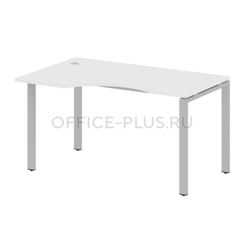 Стол эргономичный Metal System Style на металлокаркасе БП.СА-2 Л