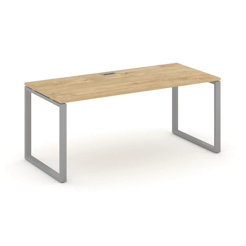 Стол руководителя на металлокаркасе (О-60x30 серый) STYLE PROJECT DIRECT SN-6O.SR-014.M