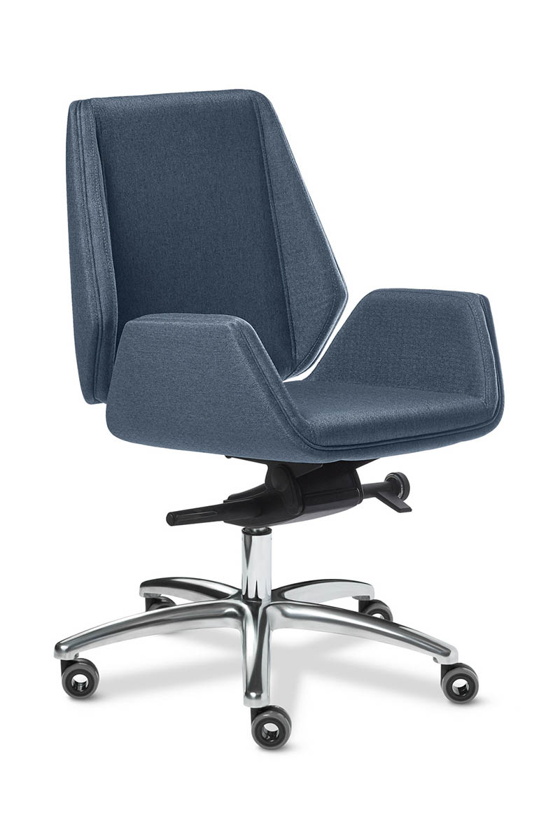 Кресла для руководителя Multi Office Siena Chrome B ткань
