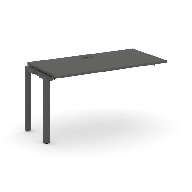 Сегмент рабочей станции на металлокаркасе (П-59х59 антрацит) Style Project Next SN-59P.ONRS-002