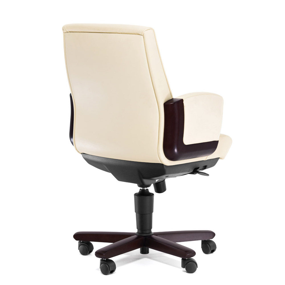 Кресло для руководителя Profooffice Dico Wood B кожа