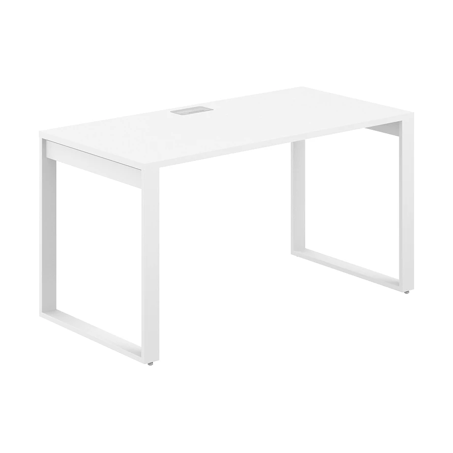 Стол рабочий с лючком, на металлокаркасе (О-70x20) Allegro AG.105