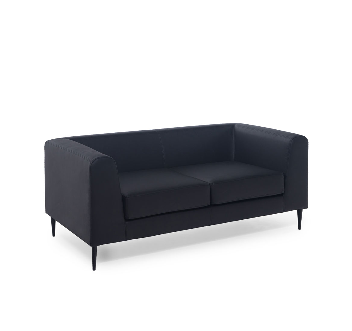 Двухместный диван Eva Up 2 ножки черные