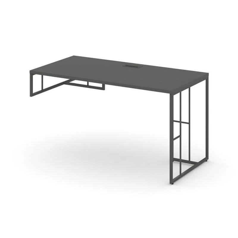 Стол рабочий на металлокаркасе для опорной тумбы левый Rift RF.SPOT-003 (L)