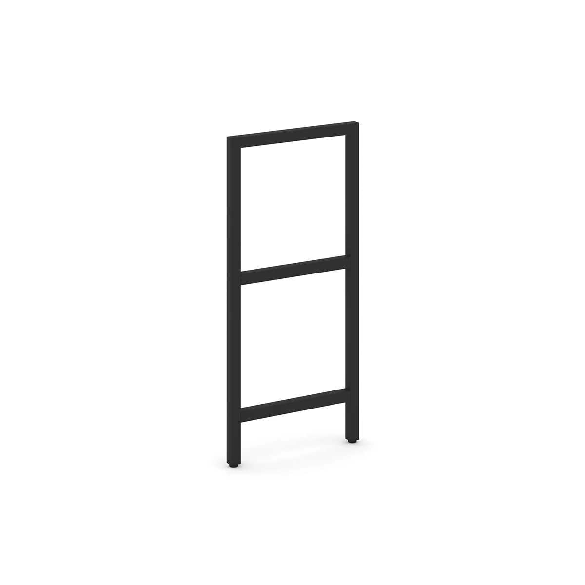 Боковина стеллажа 2 яруса левая завершающая Shelf System (металл белый) SN.MSZ-2(L)