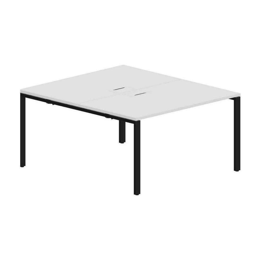 Рабочая станция 2 места на металлокаркасе Strike New STN2TL148