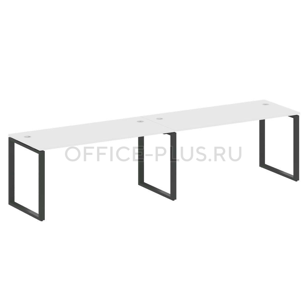 Рабочая станция 2 места Metal System Style на металлокаркасе БО.СМ-2.4