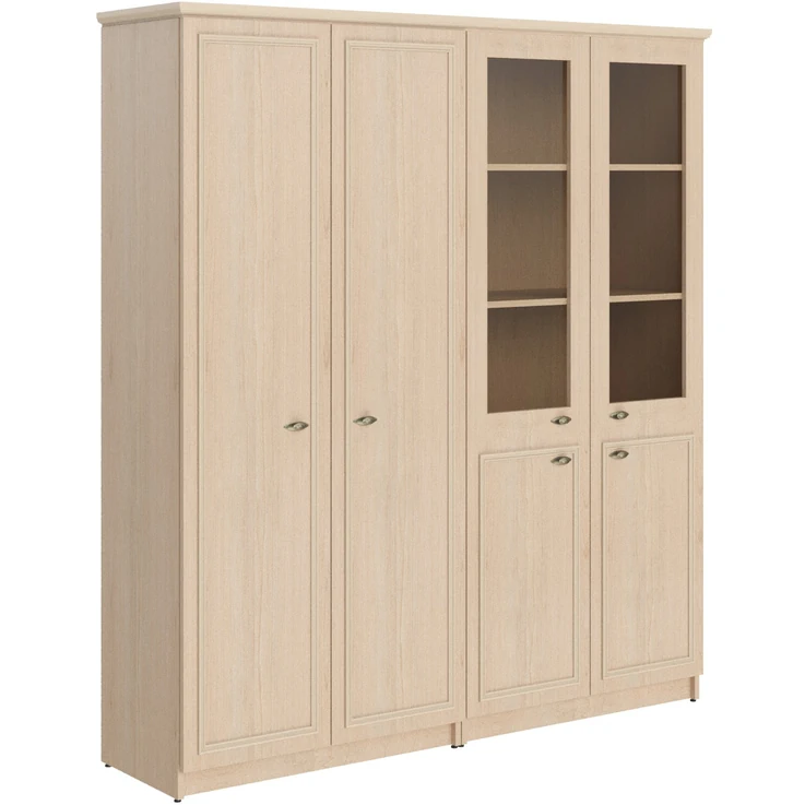 Шкаф высокий комбинированный (стеллаж+гардероб) Raut RHC 180.6