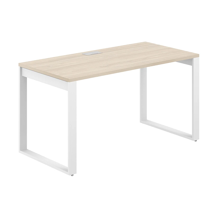 Стол рабочий с лючком, на металлокаркасе (О-70x20) Allegro AG.101