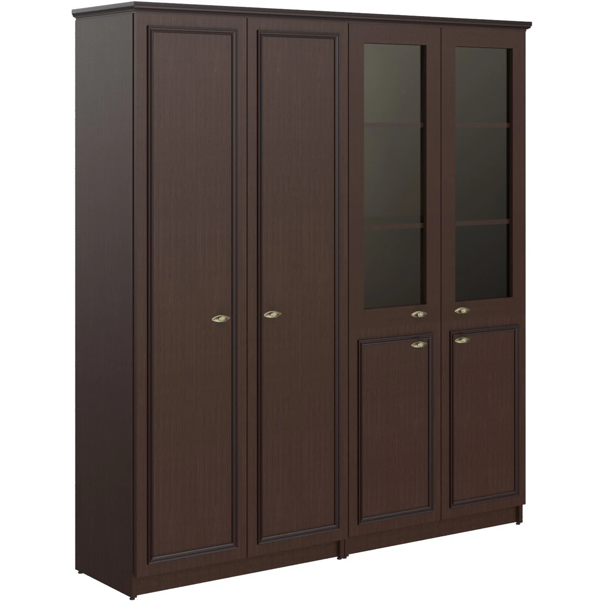 Шкаф высокий комбинированный (стеллаж+гардероб) Raut RHC 180.6