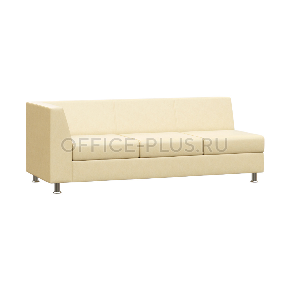 Секция с подлокотником трехместная правая Прайм / Prime PR.SP-3(R)