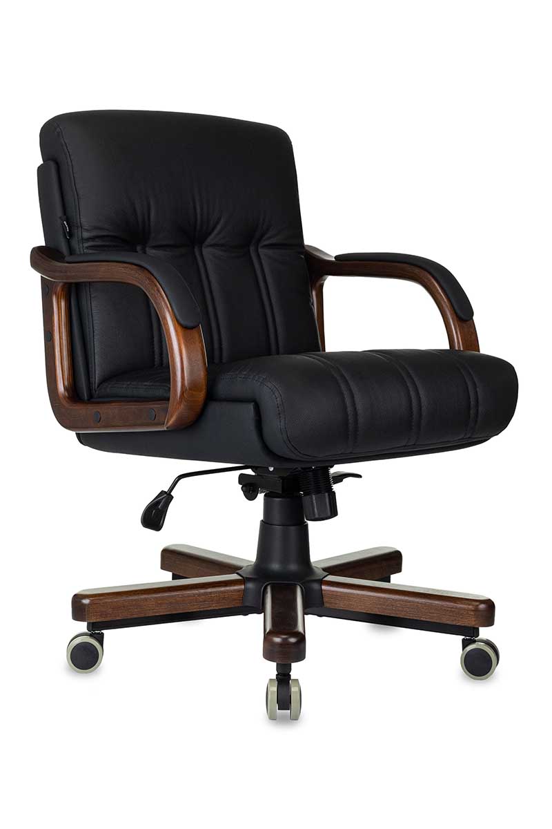 Кресло руководителя Бюрократ T-9932Walnut-Low