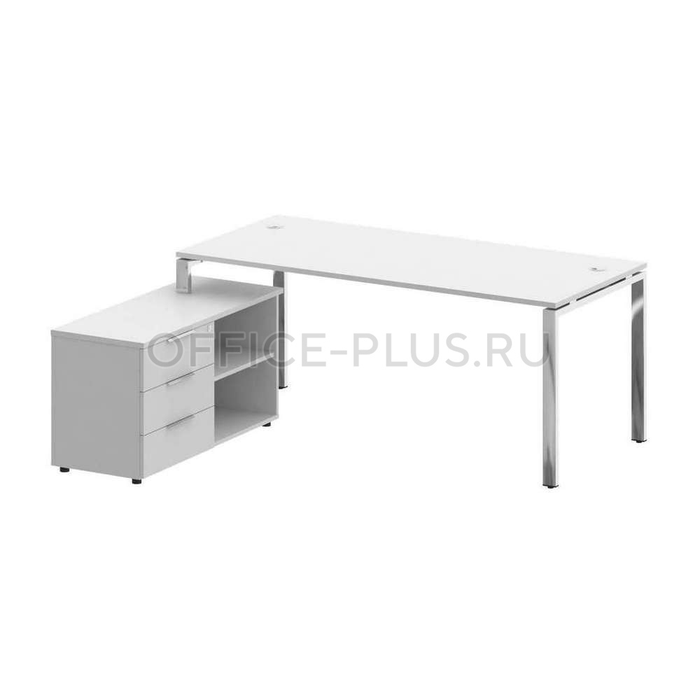 Стол руководителя Metal System Direct на металлокаркасе БГ.СРТ-5.8 Л