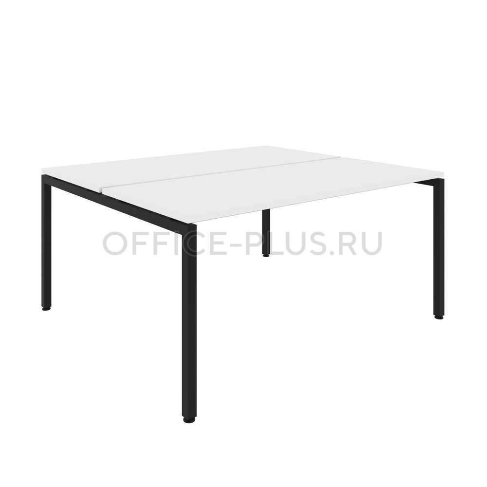 Рабочая станция 2 места Стил на металлокаркасе 11160x2+11102