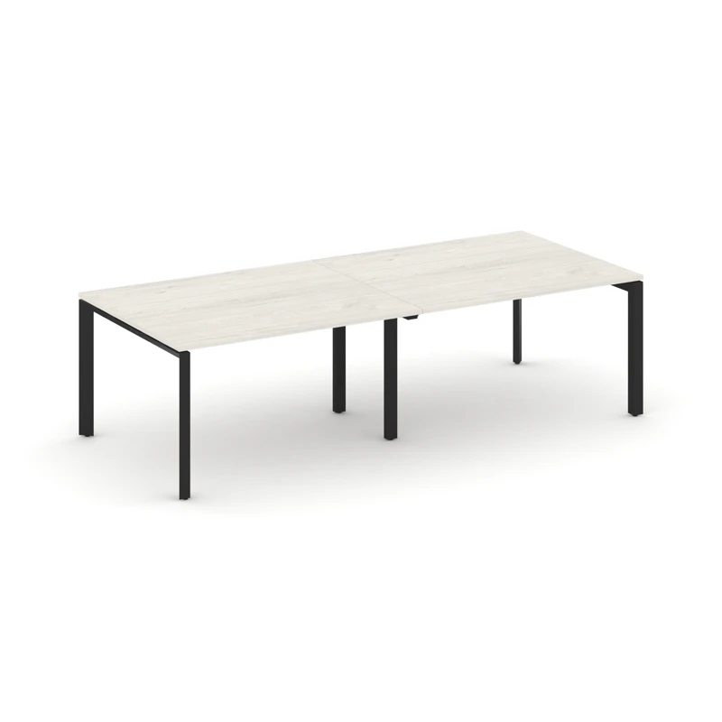 Стол для переговоров на металлокаркасе (П-59х59 черный) Style Project Next SN-59P.SPRG-043.3