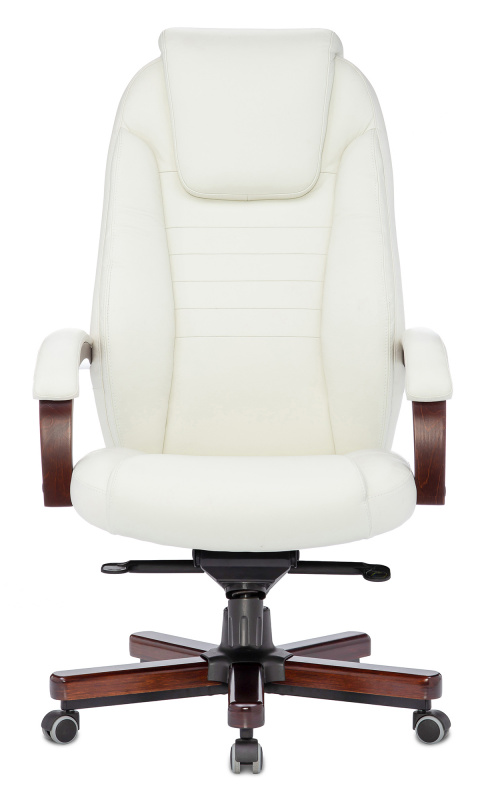 Кресло руководителя Бюрократ T-9923WALNUT кожа