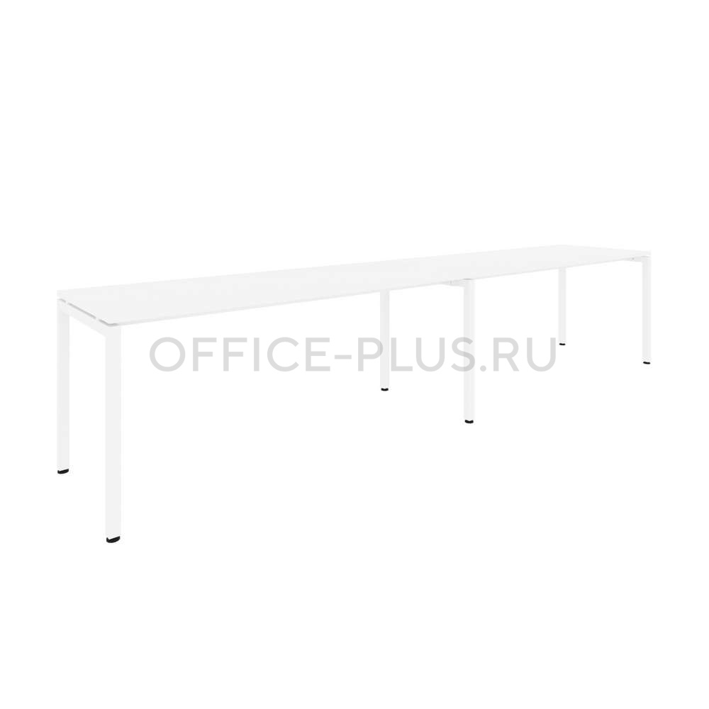 Рабочая станция 2 места Стил на металлокаркасе 11180x2+11101+11103