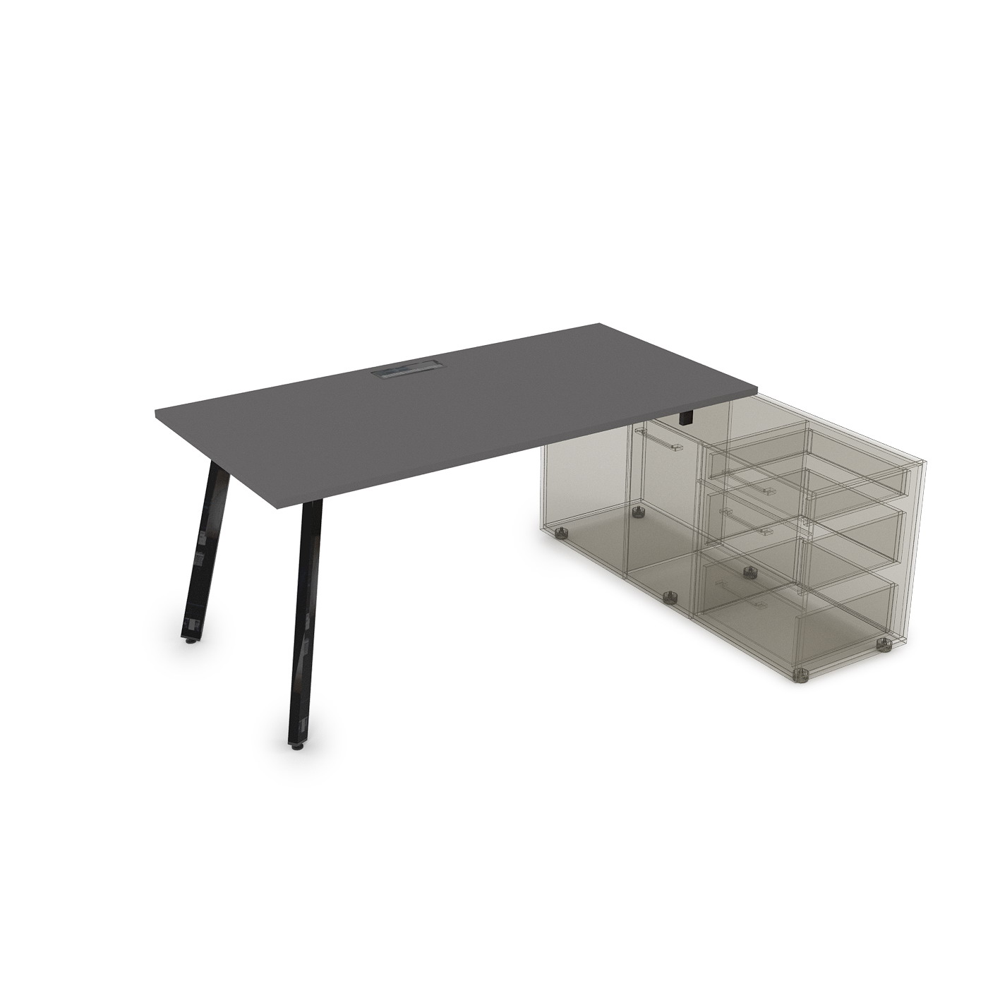 Стол на опорной тумбе ARREDO 10СТО.079
