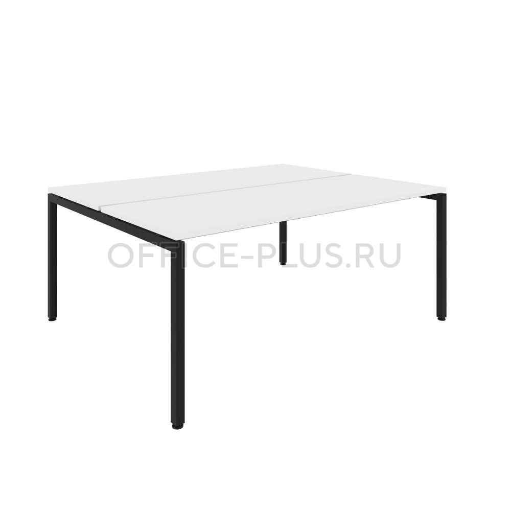 Рабочая станция 2 места Стил на металлокаркасе 11180x2+11102