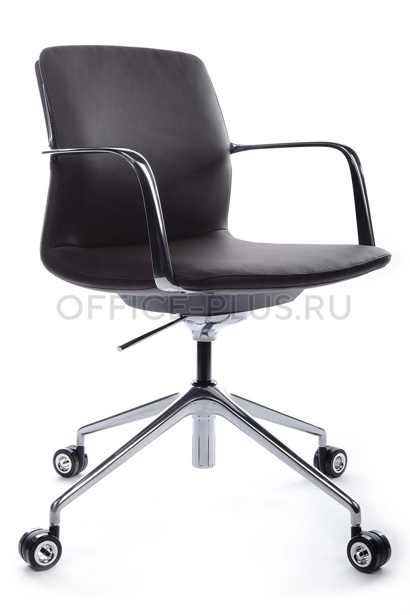 Кресло для руководителя РВ Дизайн Плаза-М / Plaza-M FK004-B12 кожа