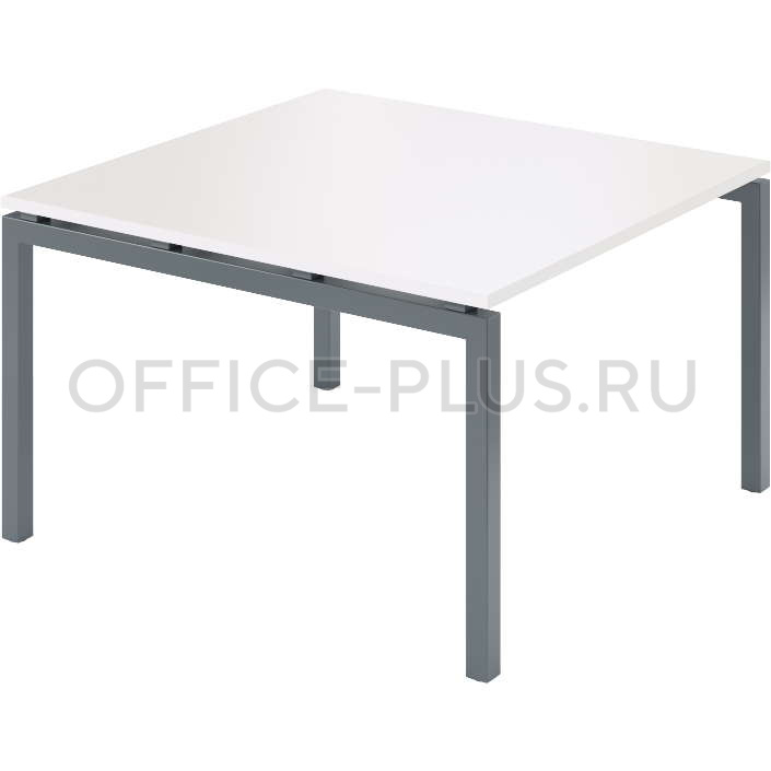 Стол для переговоров на металлокаркасе (П-опоры). Смарт СMСП-Х-12.123 (50х50)