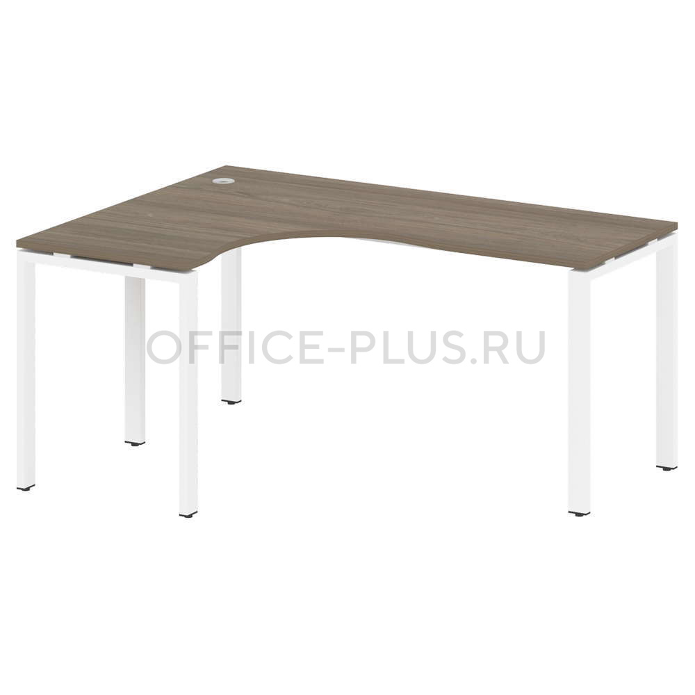 Стол эргономичный Metal System Style на металлокаркасе БП.СА-4 Л