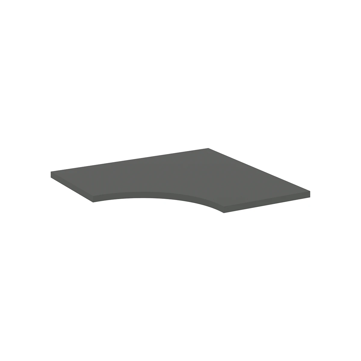 Полка углового модуля Shelf System (металл белый) SN.MSGU-6