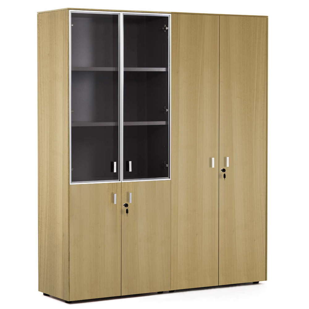 Шкаф высокий двойной комбинированный (с гардеробом) Enzo 109 725 ECL