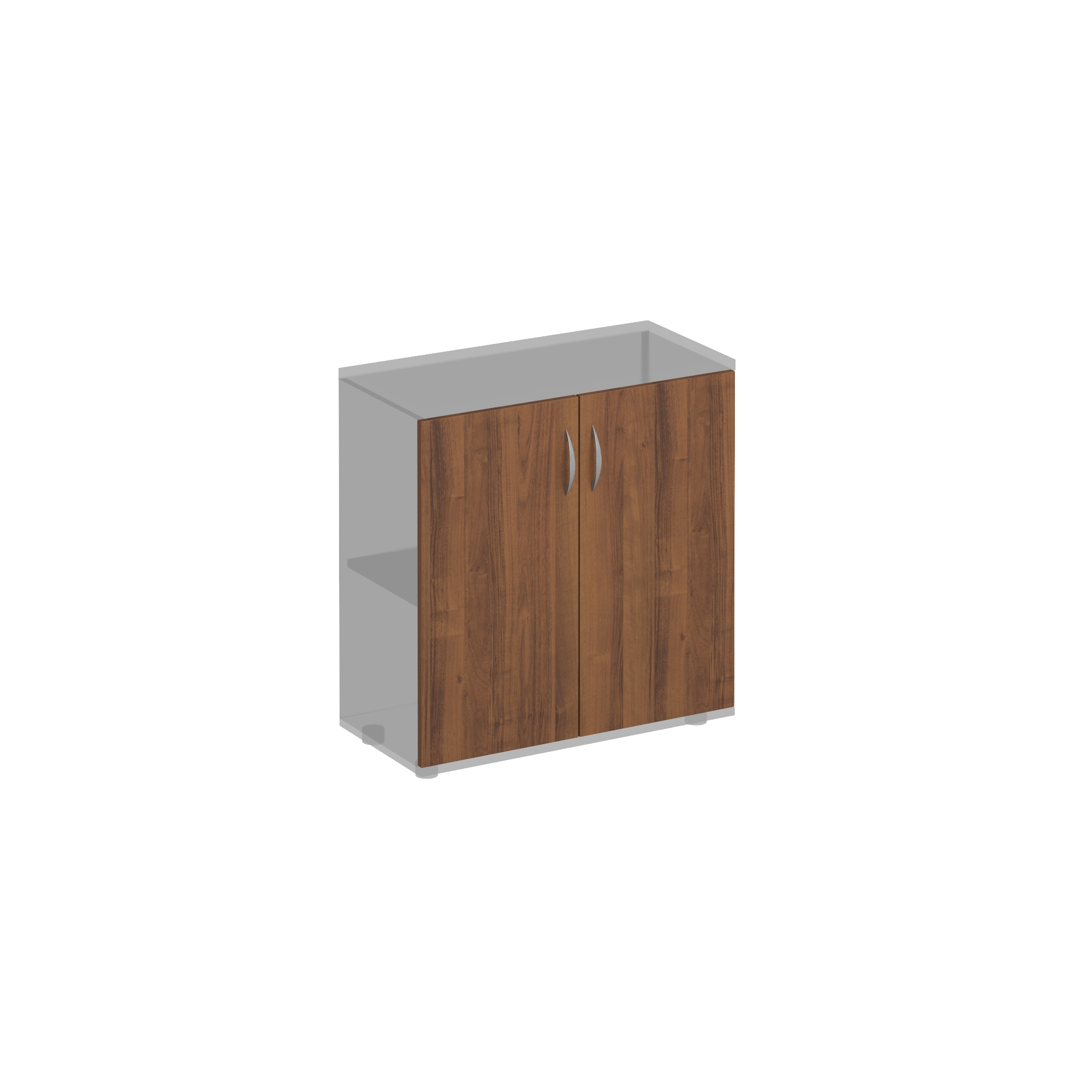 Дверь для шкафа ЛДСП Комфорт низкая (2шт.) К.432