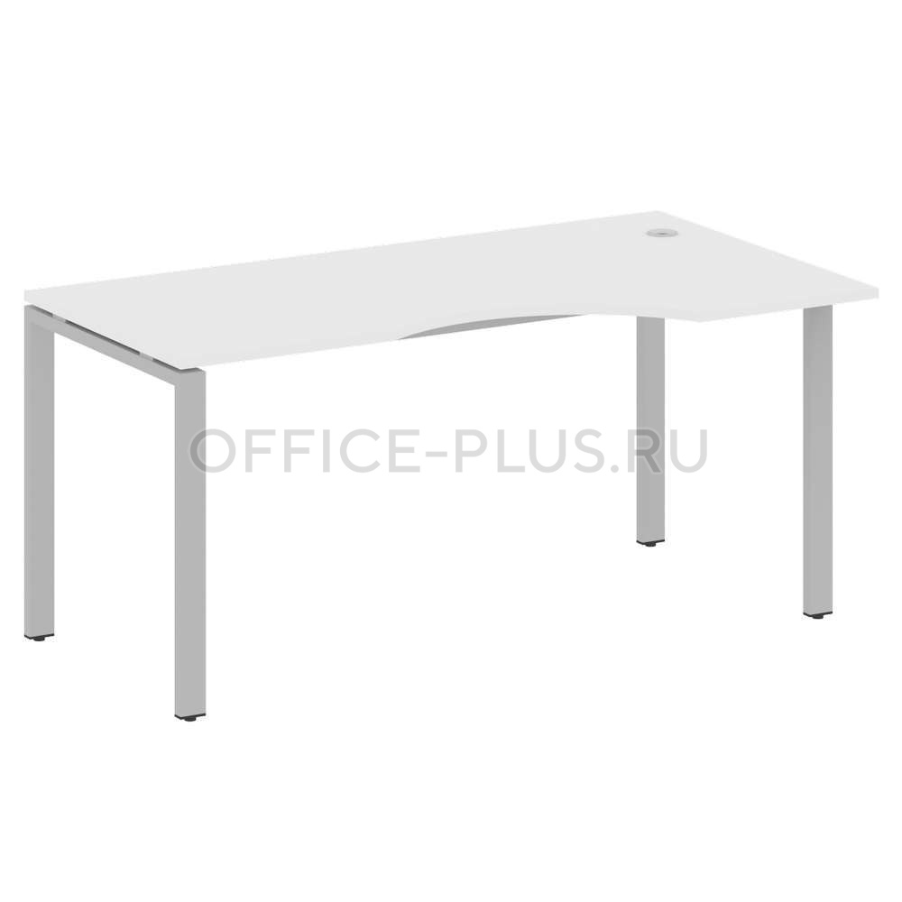 Стол эргономичный Metal System Style на металлокаркасе БП.СА-1 Пр