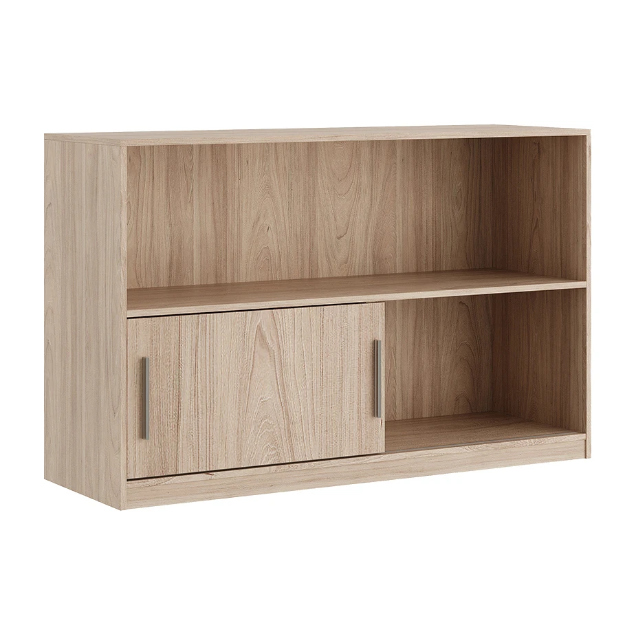 Шкаф стеллаж низкий (древесный) Asti (p) AST339506