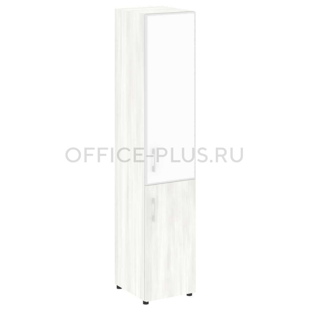 Шкаф пенал высокий Yalta LT.SU-1.2R R White/Black