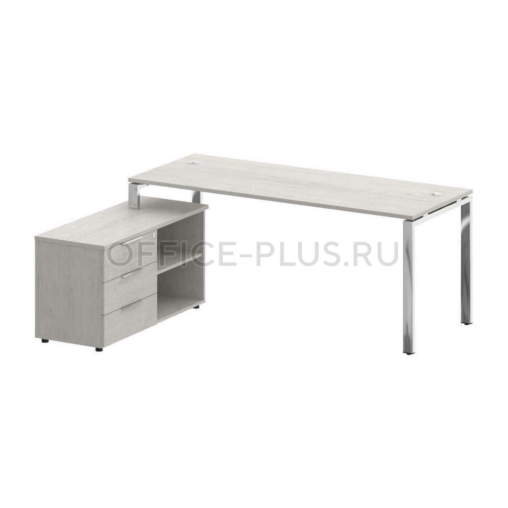 Стол руководителя Metal System Direct на металлокаркасе БГ.СРТ-5.7 Л