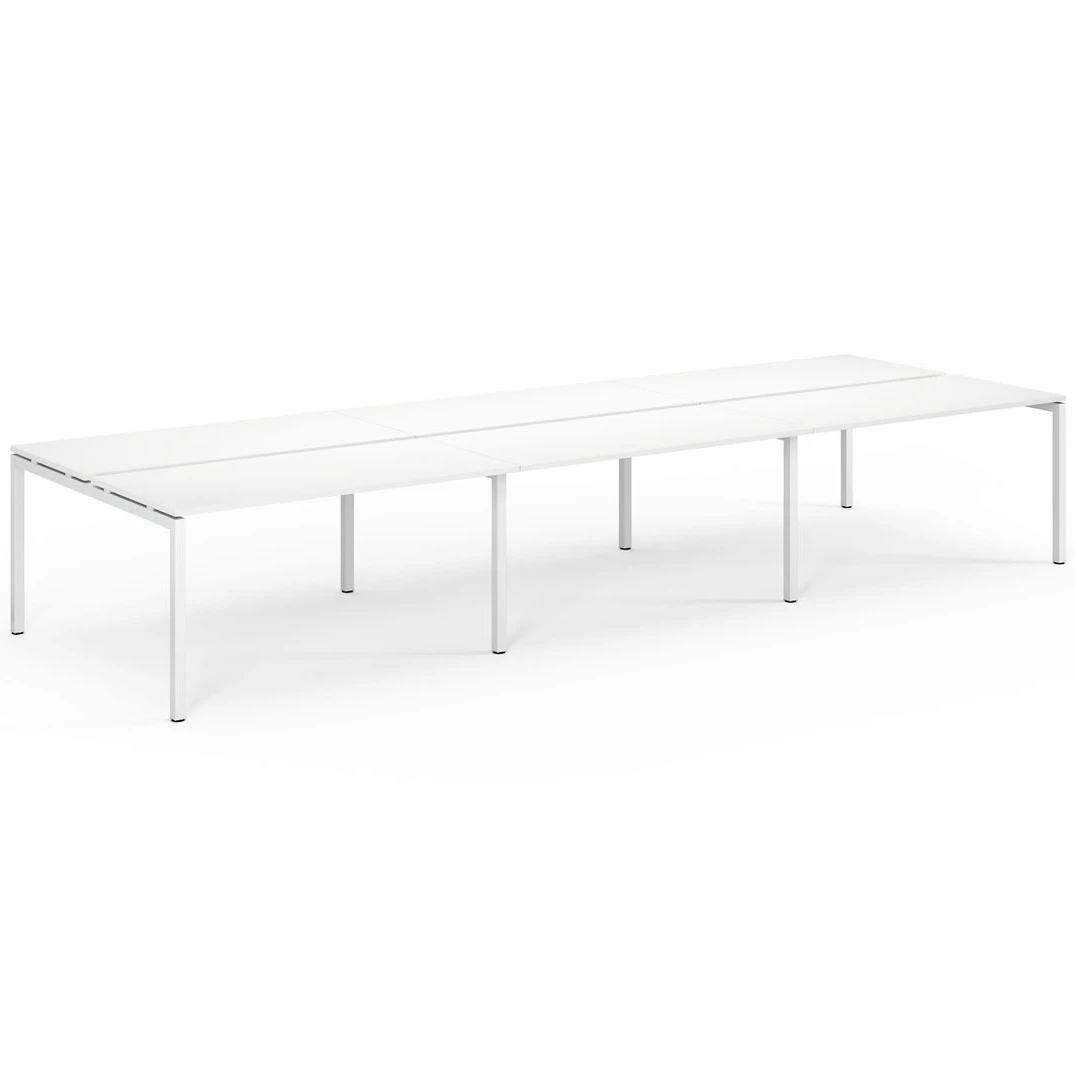 Рабочая станция на металлокаркасе Tour 6-bench 474x139