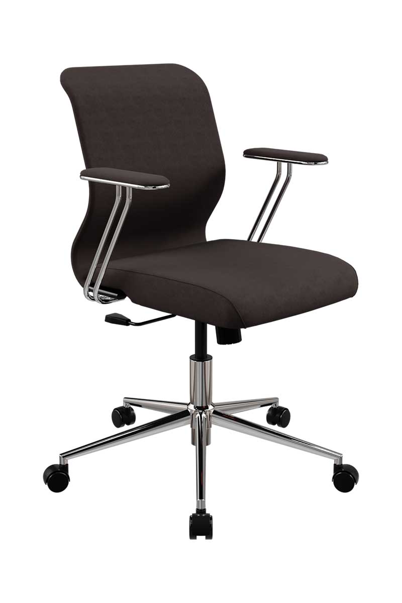 Кресло METTA ErgoLife S 8 Mr4-4T - Велюр(Вавальди) хром