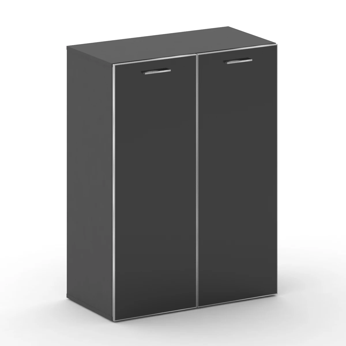 Шкаф средний для документов Fresco FR.ST-204 black