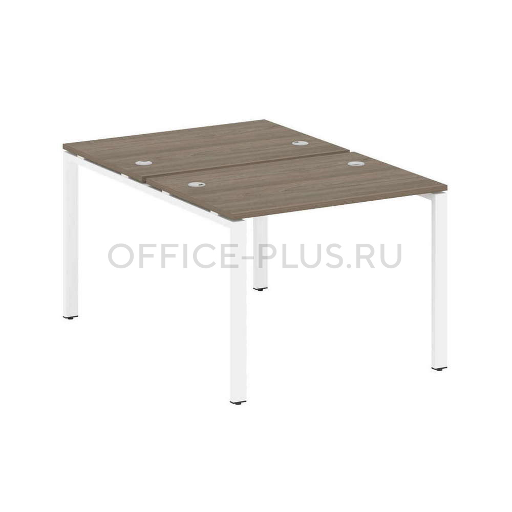 Рабочая станция 2 места Metal System Style на металлокаркасе БП.РАС-СП-2.1