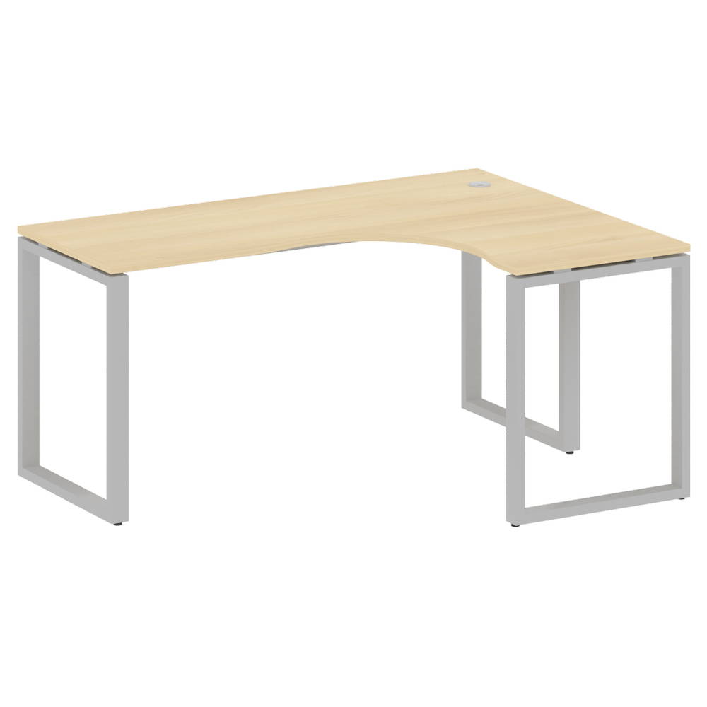 Стол эргономичный Metal System Style на металлокаркасе БО.СА-4 Пр