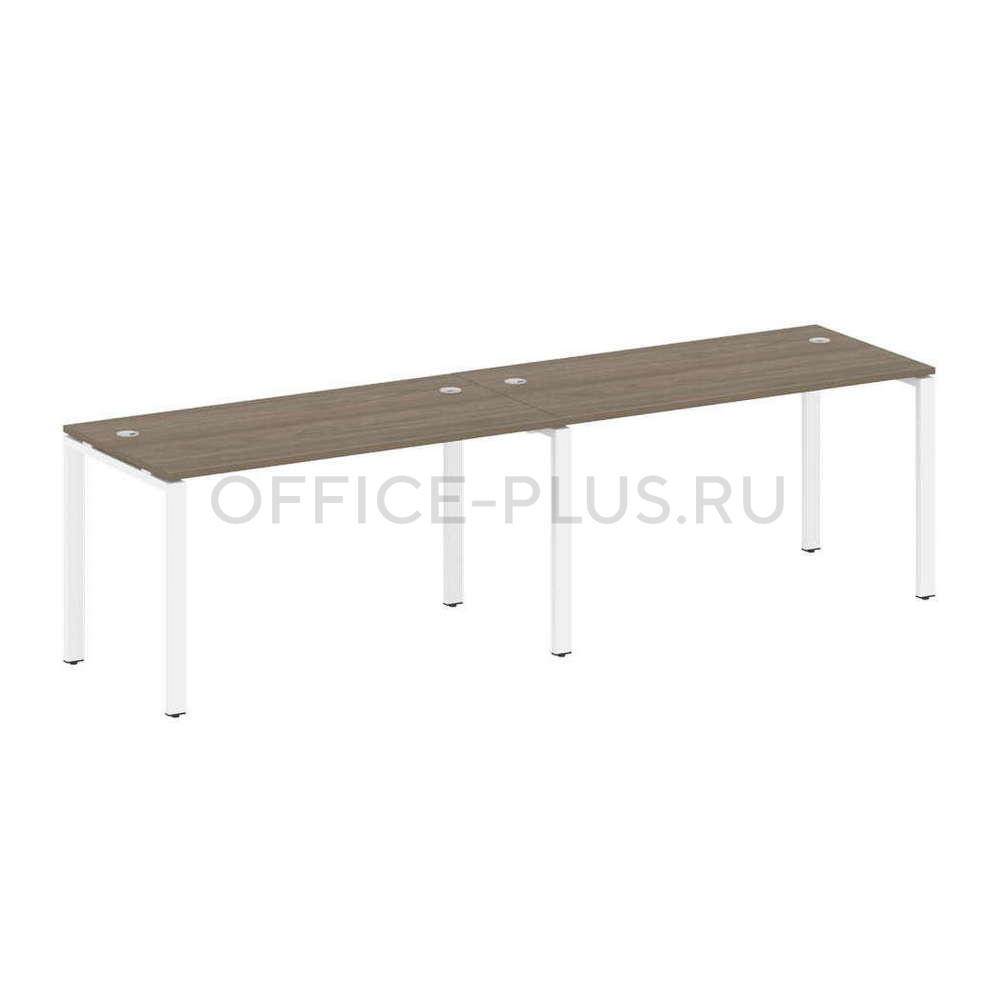 Рабочая станция 2 места Metal System Style на металлокаркасе БП.СМ-2.3
