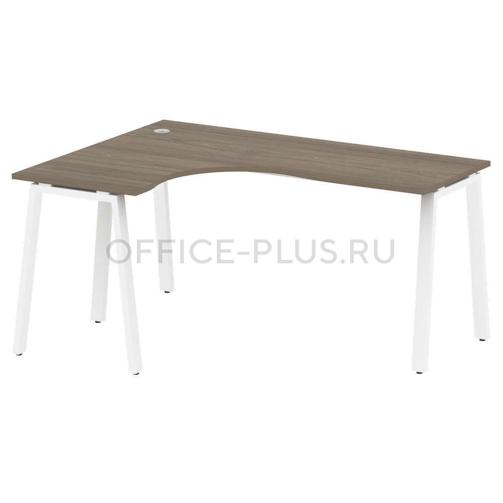 Стол эргономичный Metal System Style на металлокаркасе БА.СА-4 Л