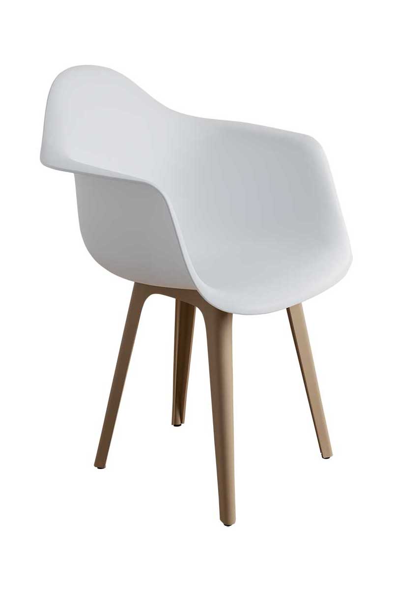 Стул обеденный Derstuhl DSL 330 Plast Dark Beige