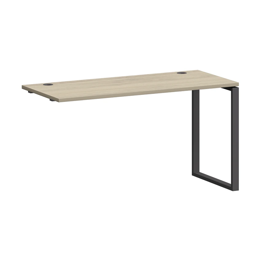 Сегмент рабочей станции линейный, на металлокаркасе (О-опоры). Смарт СМС25-О-18К.60Э (50х25)