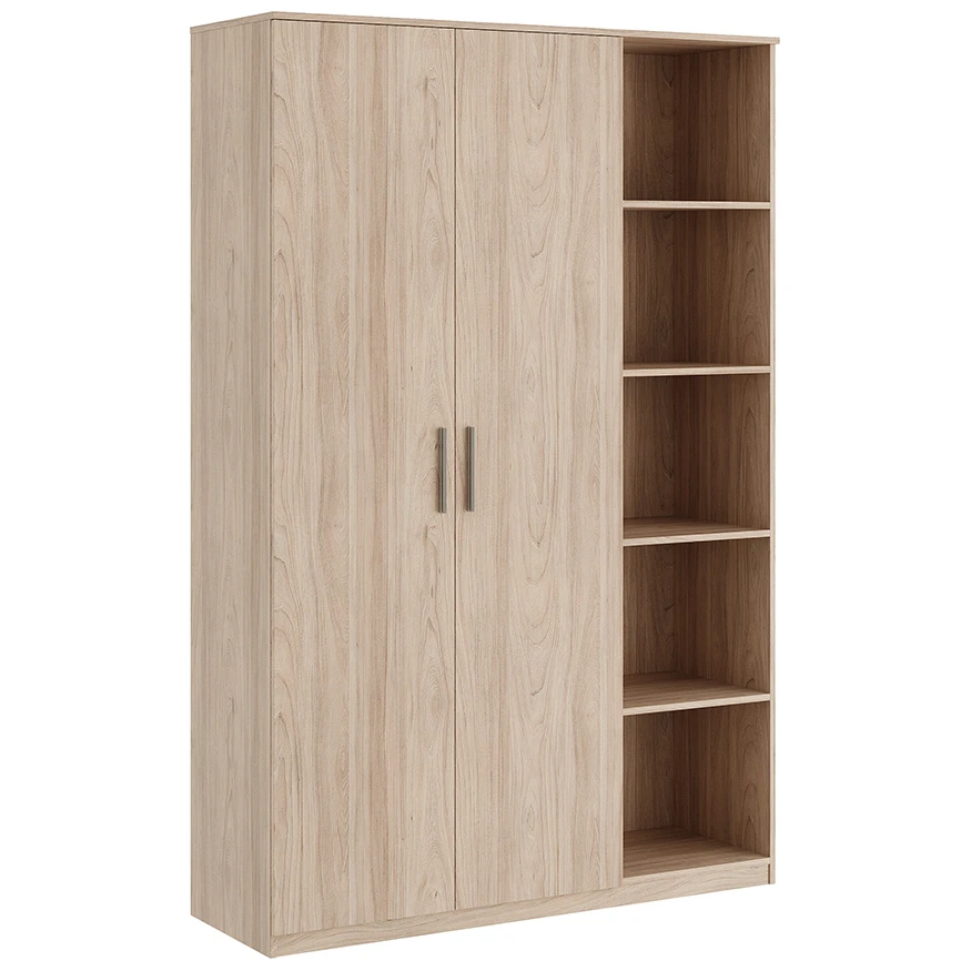 Шкаф для одежды с доп. секцией (древесный) Asti (p) AST339505