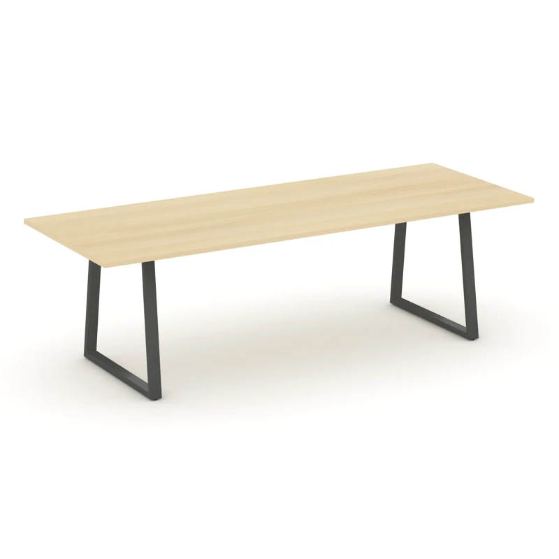 Стол для переговоров на металлокаркасе (АО-60x30 антрацит) Style Project Direct SN-6T1.SPRG-258.3