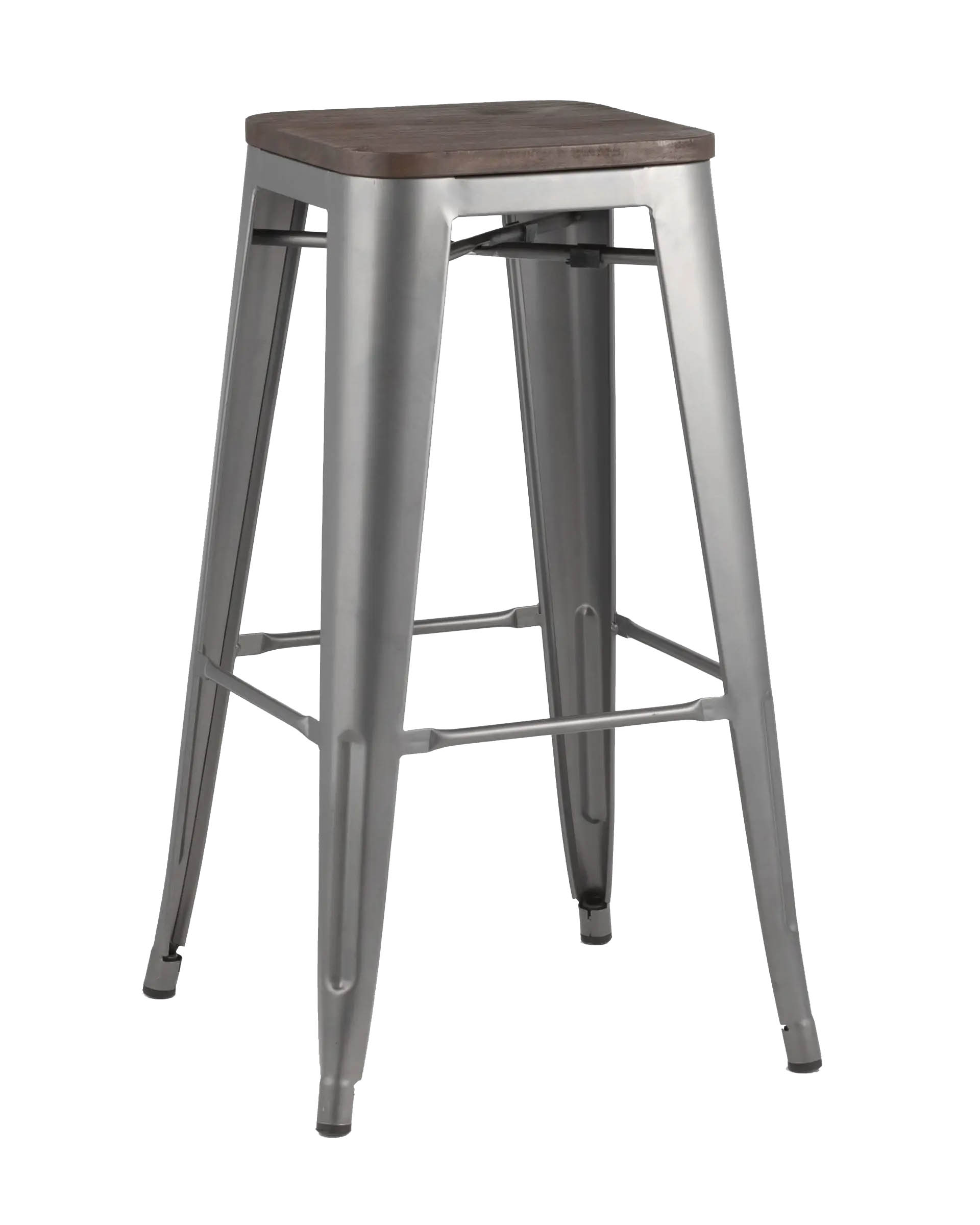 Стул барный Stool Group Tolix Wood дерево