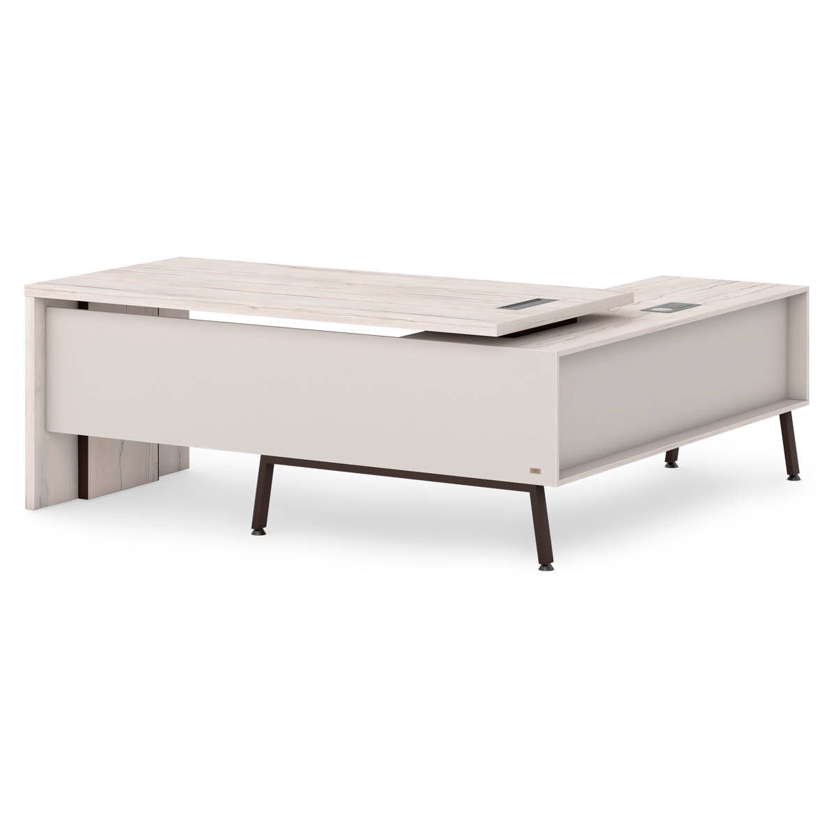 Стол руководителя с тумбой Lavana Supreme T-119л/пр
